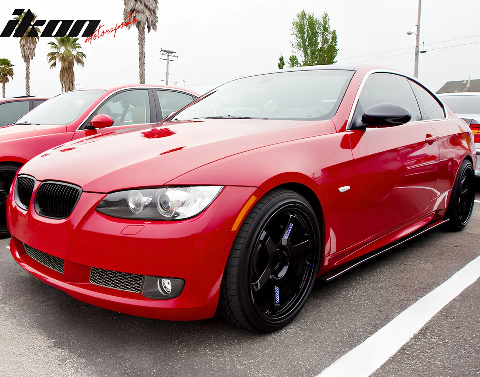 2001-2011 BMW 3-Series E46 M3 Side Skirts UL Style PU Unpainted Black