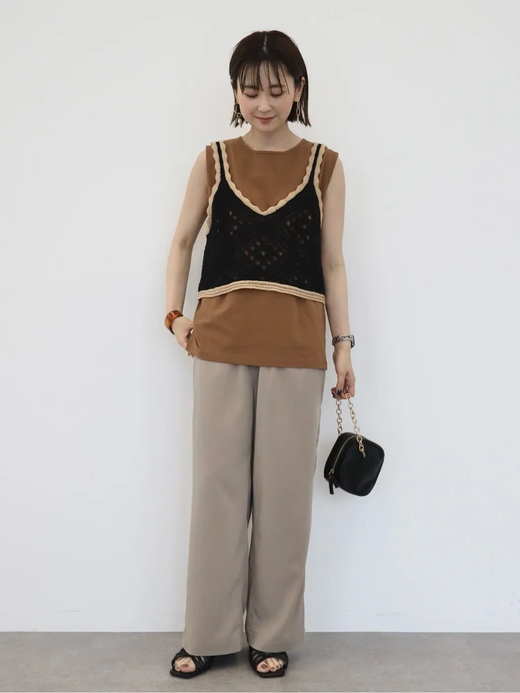 Amaya SET Pullover Cami Vest