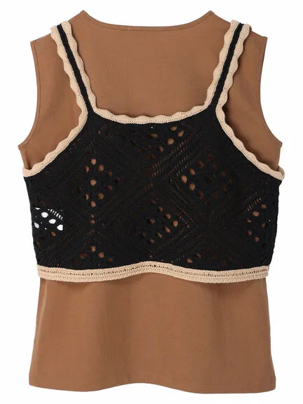 Amaya SET Pullover Cami Vest