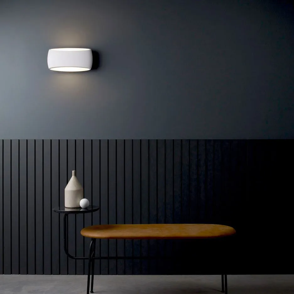 Aria Plaster Plaster-Finish Wall Light