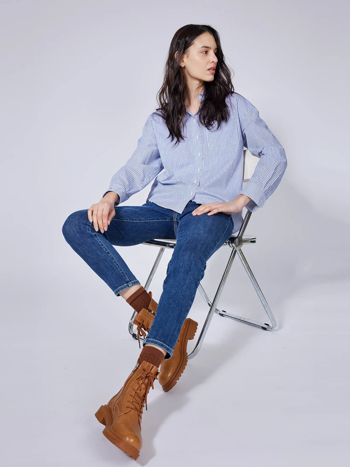 ASOBIO Relaxed H-Type Shirt