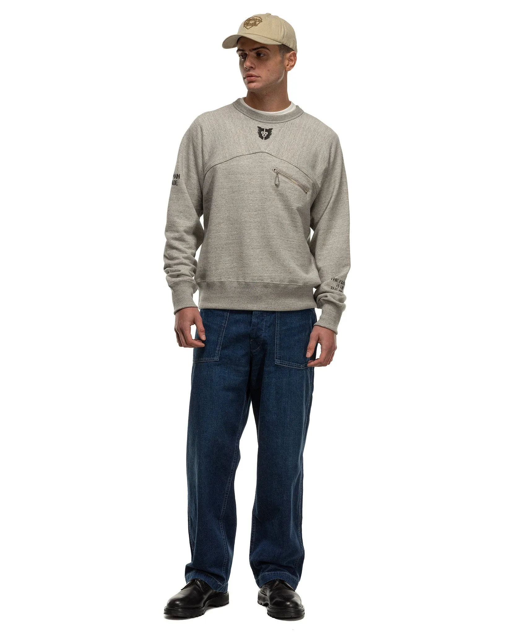 Baggy Denim Pants Indigo
