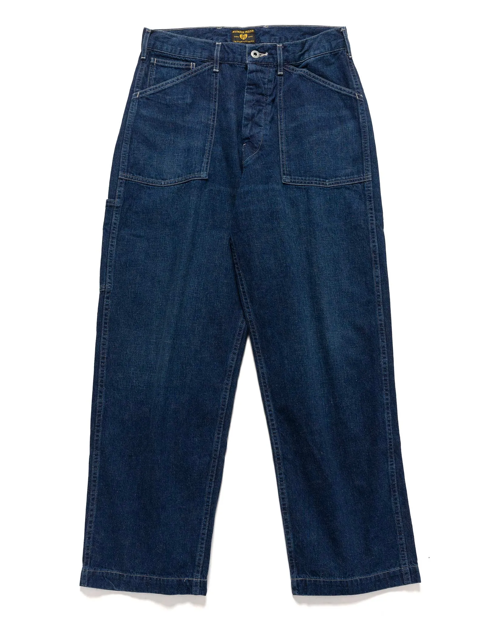 Baggy Denim Pants Indigo