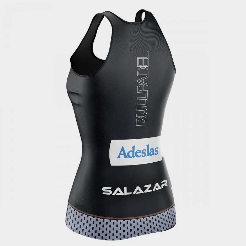 Bullpadel Ale Salazar WPT Black Women Padel Tshirt