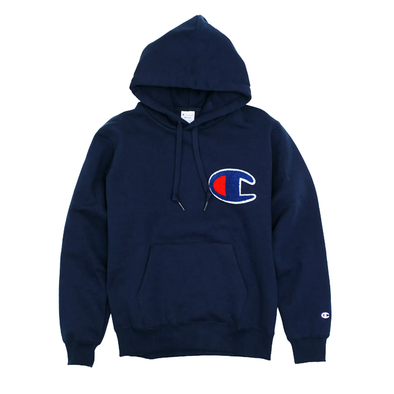 Champion プルオーバー スウェットパーカー S～XL (ビッグロゴ チャンピオン ブランド ベーシック) (在庫限り)
