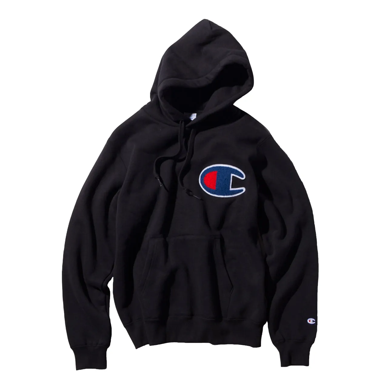 Champion プルオーバー スウェットパーカー S～XL (ビッグロゴ チャンピオン ブランド ベーシック) (在庫限り)