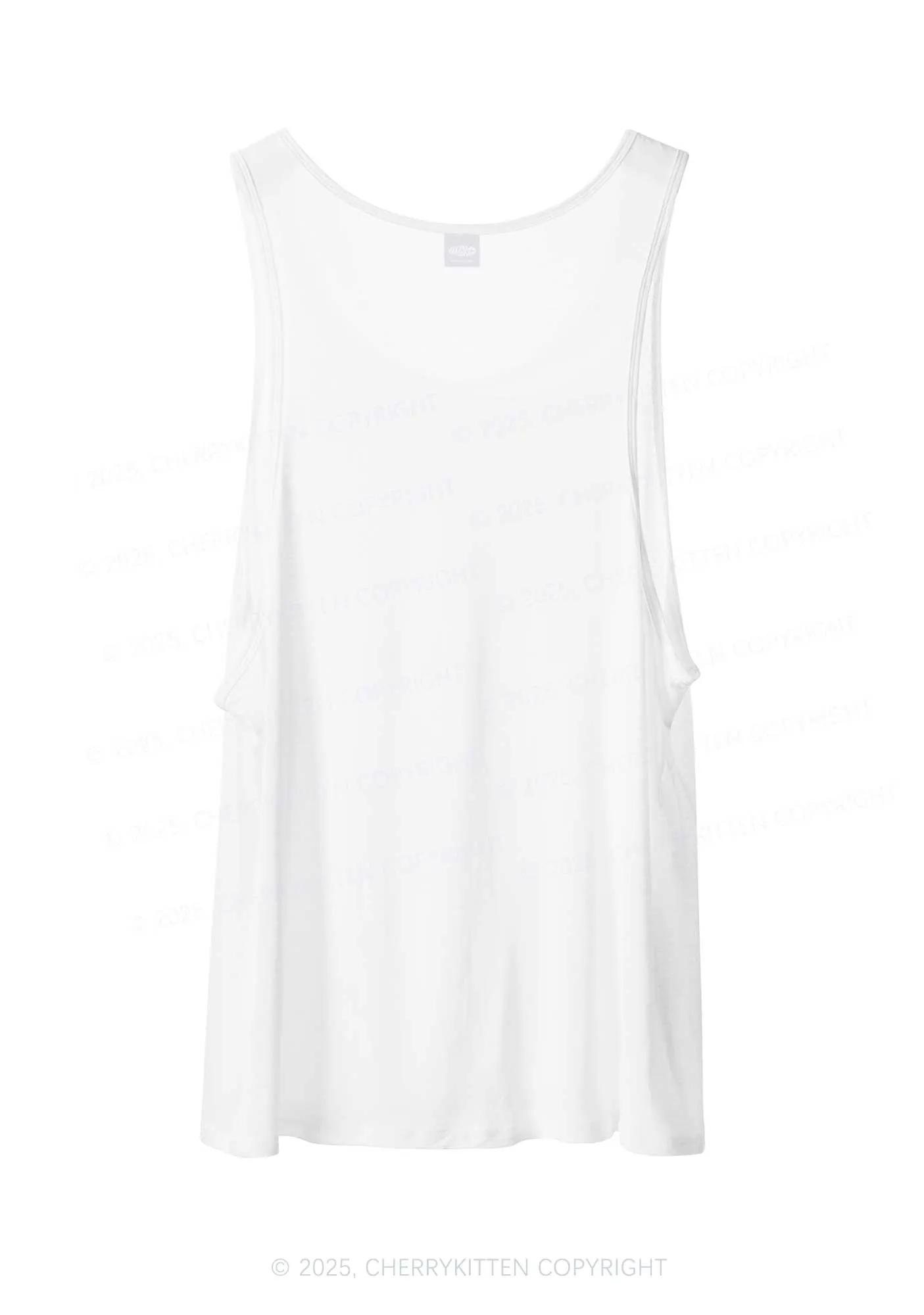 Choke Me Y2K Sheer Boyfriend Tank Cherrykitten