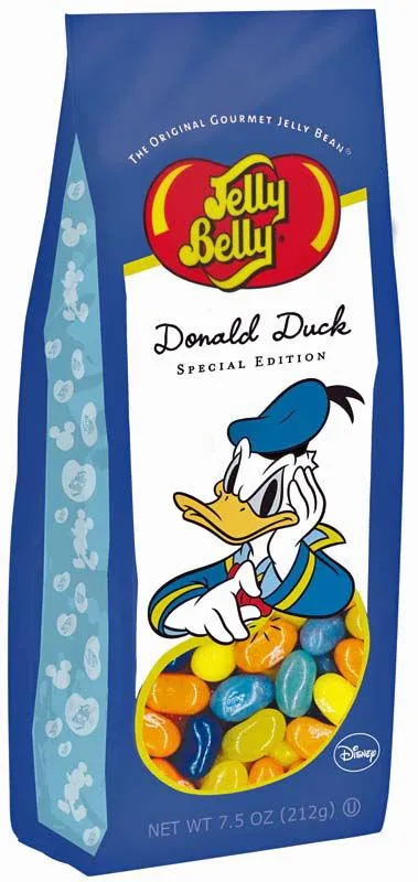 Donald Duck Jelly Belly Jelly Beans 7.5 oz. Bag