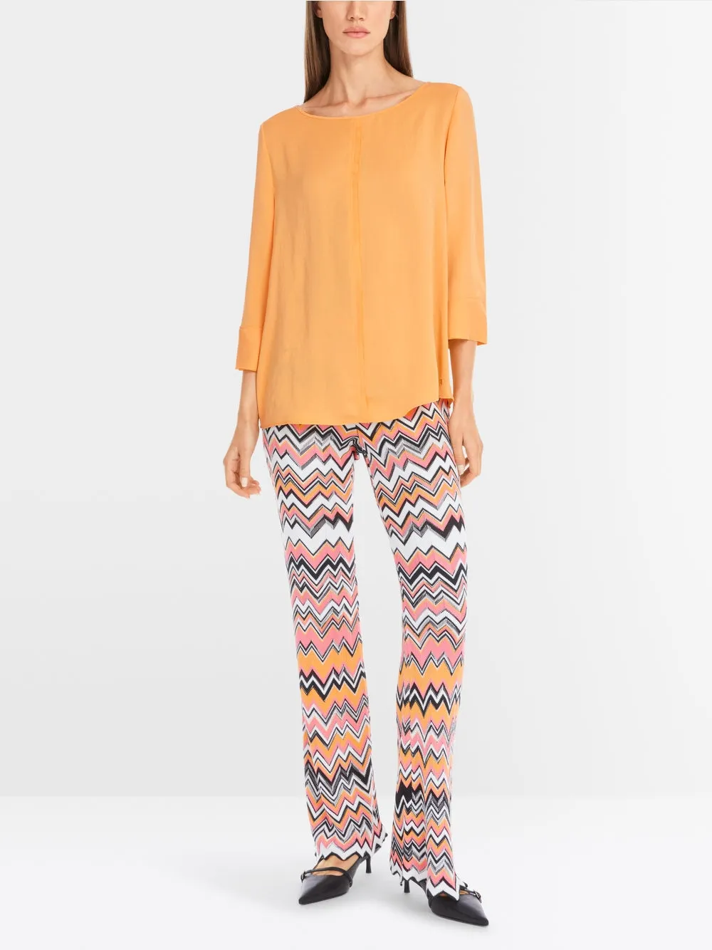 eggnog Slip-on Blouse