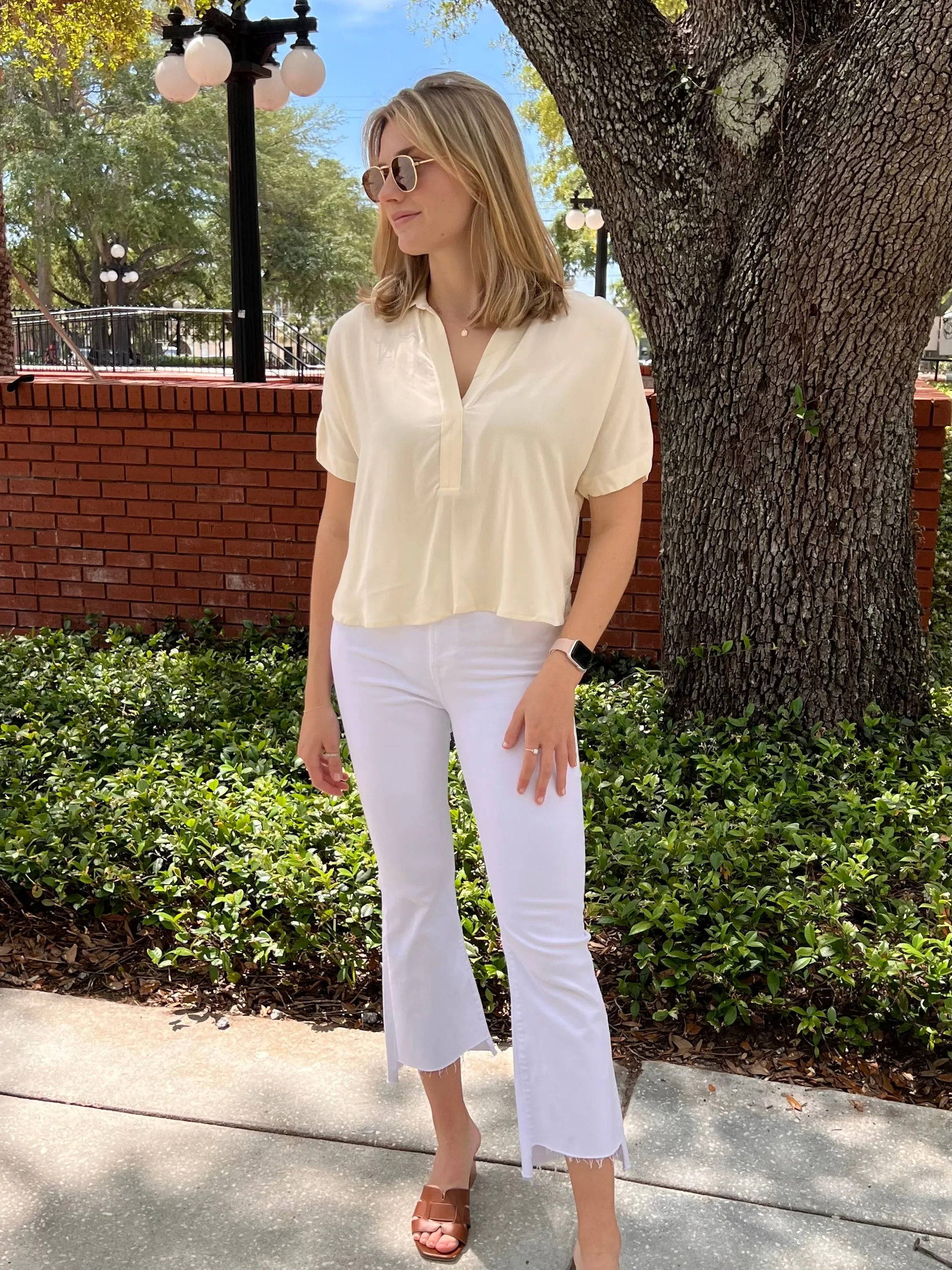 ELENA BLOUSE IN NATURAL