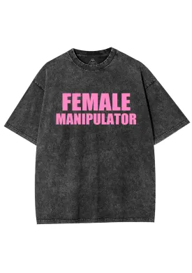 Female Manipulator Y2K Shirts Washed Tee Cherrykitten