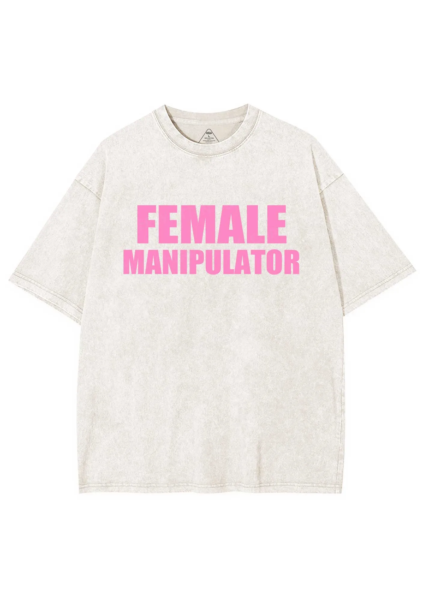Female Manipulator Y2K Shirts Washed Tee Cherrykitten
