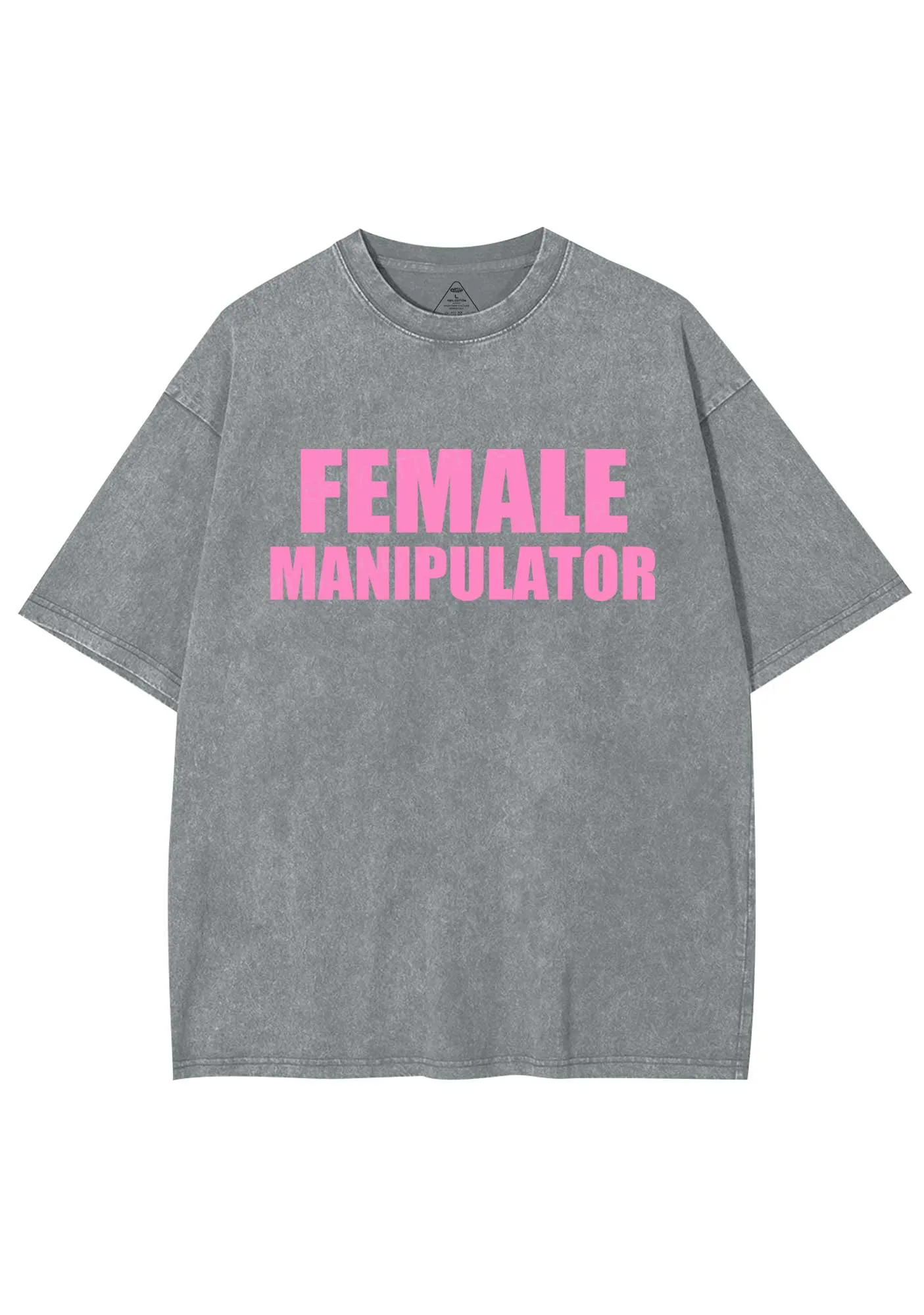 Female Manipulator Y2K Shirts Washed Tee Cherrykitten