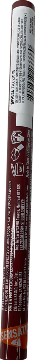 NYX Duck Plump Plumping Lip Liner 04 0.33g