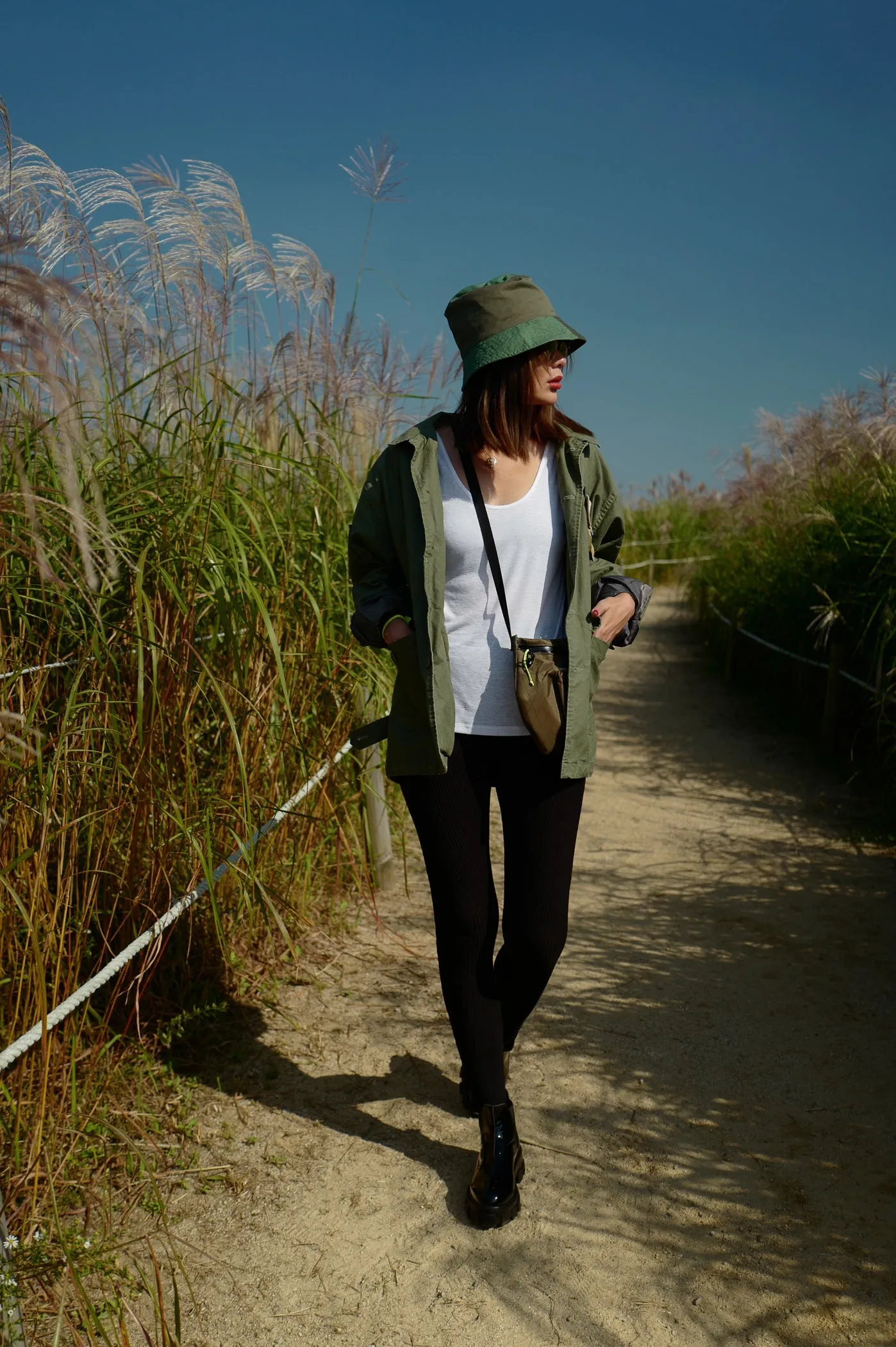 "LIFE IS GOOD "Green Military Jacket *BEST BUY*