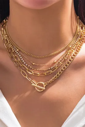 So Stunning 5 Layer Necklace